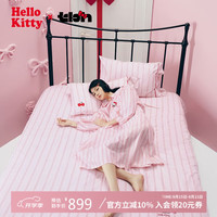 野兽派家居 tbh Hello Kitty床上用品四件套 1.8m 粉红条纹