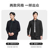 goldlion 金利来 时尚经典翻领拉链商务休闲夹克外套男 黑色-99L1 L