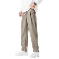 猫人休闲裤男士【4.0轻暖】春秋季青年垂感高档商务直筒通勤长裤子男