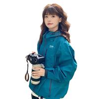 JEEP SPIRIT 吉普冲锋衣男女外套男士夹克秋冬季休闲运动连帽防风登山衣服 仙踪绿 （男女同款） XL