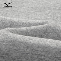 美津浓（MIZUNO）户外卫衣男春秋连帽长袖T恤上衣百搭舒适保暖打底衫 浅咖 L