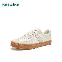 hotwind 热风 男士复古拼色百搭德训鞋