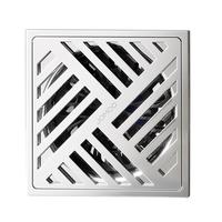 九牧 加厚大排量防臭地漏浴室卫生间淋浴干区湿区通用地漏92557-1B-1