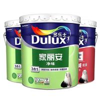 多乐士 乳胶漆家丽安净味三合一墙面漆内墙漆A8658-18L套装
