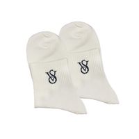 维密 Logo简约款舒适短袜