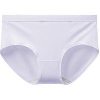 有棵树 YOUKESHU女士内裤女抗菌纯棉裆无痕中腰透气亲肤高弹包臀舒适女生三角短裤 浅咖+浅灰+蓝灰+枣红 4条 M