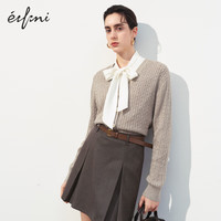 伊芙丽（eifini）蒋欣代言【商场同款】女士开衫毛衣/针织衫1G2130751