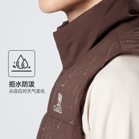CAMEL骆驼(CAME)面包马甲羽绒服男士鸭绒保暖户外潮流内搭外套秋冬季M13CAEC013A