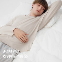 蕉内棉棉301Sleep女士睡眠圆领长袖T恤睡衣柔软棉感莫代尔混纺家居服