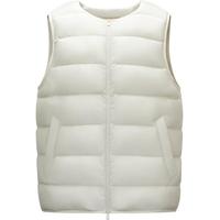 森马（Semir）羽绒马甲男冬装90绒子轻薄三防2025基础上衣内搭外穿109725103101 浅卡其50355 （白鸭绒）