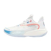 乔丹篮球鞋男鞋破晓3秋冬减震耐磨青少年实战战靴运动鞋 乔丹白/海盐蓝 41