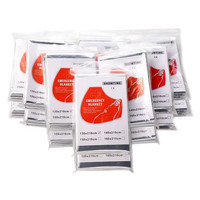 户外急救保温毯防冻应急救生毯野外登山睡袋帐篷铝膜防冻毯救生毯