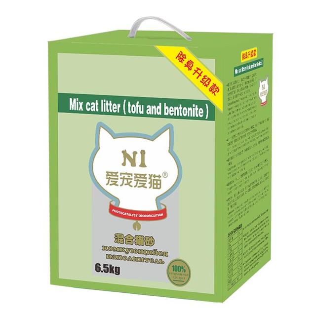 移动端、京东百亿补贴：N1爱宠爱猫 混合猫砂 1.5mm 6.5kg
