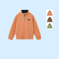 探路者儿童 TOREAD kids探路者男女童抓绒服秋冬款童装儿童外套QACCAN93113 暖阳橙 140