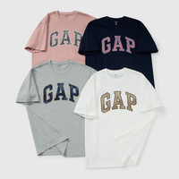 Gap 夏季大logo纯棉短袖T恤