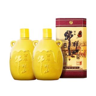 牛栏山 百年 52度三牛金罐500ml*2瓶 双瓶装