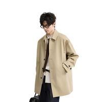 伯爵卓尔巴尔马肯通勤风衣外套男士一手长2025秋装休闲大衣男 D531440 月夜黑 S (165)