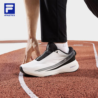 FILA斐乐BOA柔云3+路跑鞋男鞋2025秋季专业运动鞋户外跑步鞋 杰出白/骏马黑-BB 42