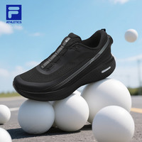 FILA斐乐BOA柔云3+路跑鞋男鞋2025秋季专业运动鞋户外跑步鞋 骏马黑-BA 40