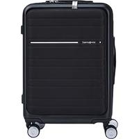 新秀丽(Samsonite)行李箱旅行箱登机箱飞机轮拉杆箱前开口快速拿取nfc智能感应开锁 黑色 20英寸