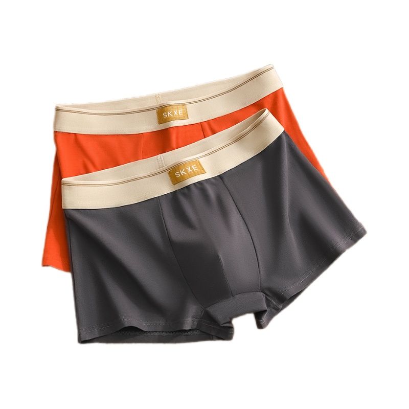 帕兰朵 男士纯棉抗菌平角内裤