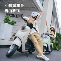 爱玛 爱朵 晴天2.0 电动摩托车 百利米黑