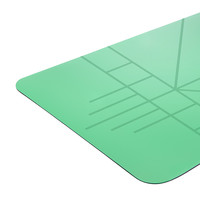 i酷 瑜伽垫环保天然PU体位线男女防滑健身正位新款专业天然橡胶垫 250825