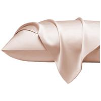 ziiu张御 纯棉枕套一对装 100支简约轻奢枕头套 藕粉色 48*74cm 藕粉色 100支 【天丝棉款】