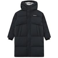 探路者儿童 QADDBN95680 连帽长款羽绒服 暗夜黑 170