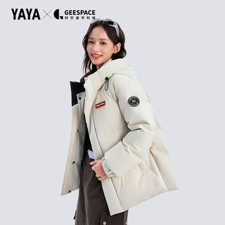 【时空道宇联名】鸭鸭羽绒服男女款2025冬季面包服防风保暖短外套