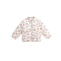 white wheat【新年】儿童2025外套男女宝宝冬季新年羽绒服 米色 80cm 均码