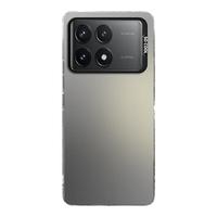 暴走 Redmi K70/K70 Pro 硅胶软边磨砂硬壳 灰色 手机保护套