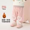 巴拉巴拉 天鹅绒保暖舒适儿童休闲裤婴幼裤子男童女童小童长裤秋冬宝宝加绒