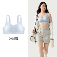 千奈美 大码无痕内衣女大胸显小收副乳聚拢上托防下垂调整型文胸