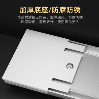 LABOT拉伯塔led长条灯办公室厂房超亮净化灯全套一体化1.2米节能家用条形灯管 40W-白光【双排高亮】1.2米 加厚款【高亮LED灯珠】