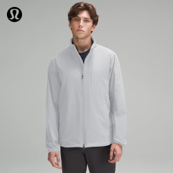 lululemon 丨Sojourn 男士防风夹克 防风 LM4ALTS 犀牛灰 S