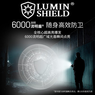 奈特科尔（NITECORE）【EX7】手电筒强光6000流明超长续航户外工具便携式防水可充电 【EX7标配】+6000mAh电池