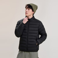 雪中飞秋冬新款男士立领轻薄羽绒服休闲短款鸭绒保暖羽绒服百搭