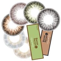 t-garden美瞳日抛 Bambi系列彩色隐形眼镜日抛10片大小直径三明治工艺 迷濛灰 0度