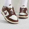 NIKE 耐克 运动鞋女鞋DUNK LOW 白棕低帮复古休闲板鞋DD1503-124
