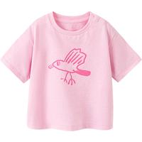 minibala【排汗T】迷你巴拉 巴拉男女童亲肤凉感抑菌短袖T恤夏季不闷汗