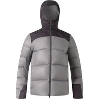 迪卡侬男式山地徒步羽绒保暖连帽夹克外套保暖羽绒服 男款 银河灰【鸭绒标配版】 S