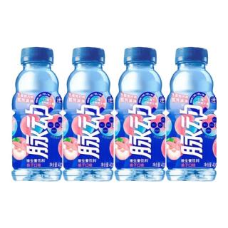 脉动 宋雨琦同款维生素饮料桃子味青草味饮料400ml/600ml瓶维生素饮料 桃子味400ml*4瓶