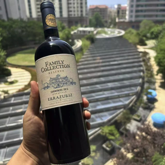 今日必买：Vina Errazuriz 伊拉苏酒庄 家族系列 16年份 佳美娜 红葡萄酒 750ml 单瓶装
