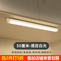 以典 【史低价】led人体感应灯带小夜灯 500mm白光单支装