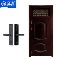 启功 QIGONG QG-CQF4980 甲级防盗门 家用入户门 含指纹密码锁