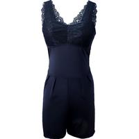 夏.娃.之.秀连体收腹裤凉爽束腰蕾丝提臀凉感夏季露背修身塑身美体衣J4018