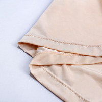 夏.娃.之.秀连体收腹裤凉爽束腰蕾丝提臀凉感夏季露背修身塑身美体衣J4018 肤色 M