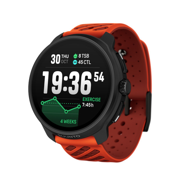 颂拓 RACE 2 户外运动手表 破晓橙 精钢