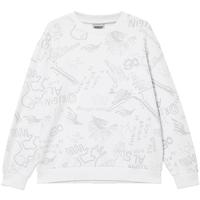 杰克·琼斯(JACK&JONES)25年男装秋季卫衣男潮流趣味满印休闲个性长袖上衣纯棉套头打底衫 A06 (175)